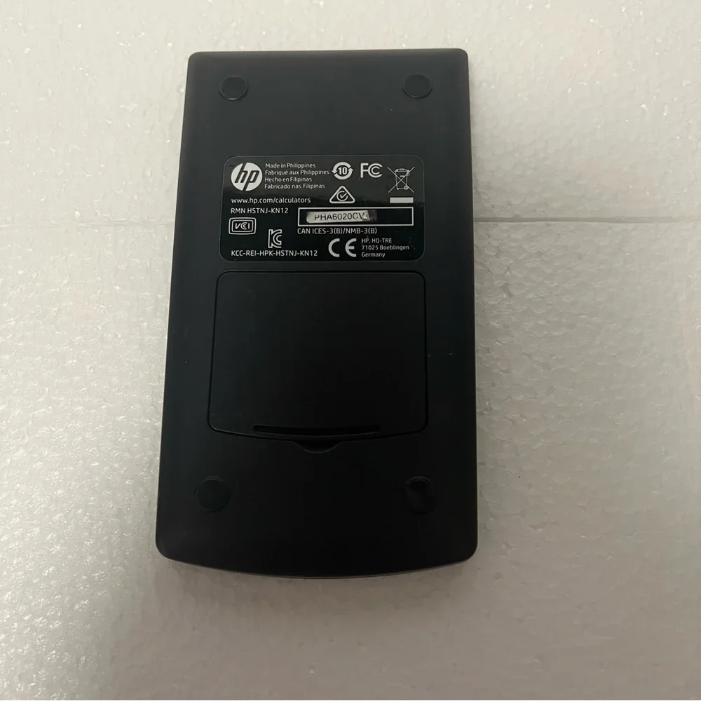 HP 10bII+ Black Financial Calculator